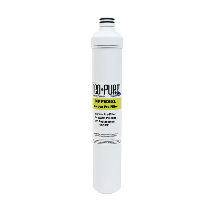 Neo-Pure Ro-Pure Carbon Pre-Filter Replacement Cartridge For Watts Premier Model 105351 1