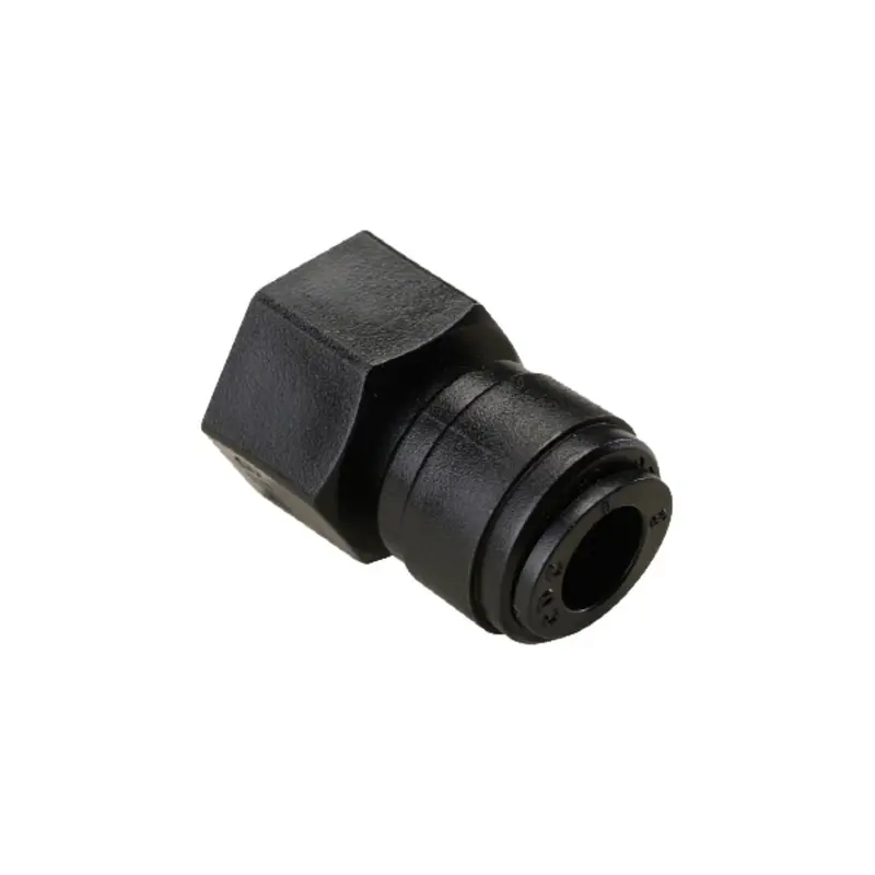 Neofit Acetal Black Un V-Type Female Adapter: 3/8" Tube Od To 1/2-16 Un Thread 1