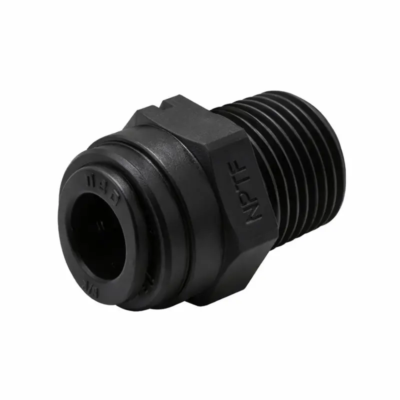 Neofit Acetal Male Connector – 3/8" Tube Od X 3/8" Bsp Parallel Thread 1