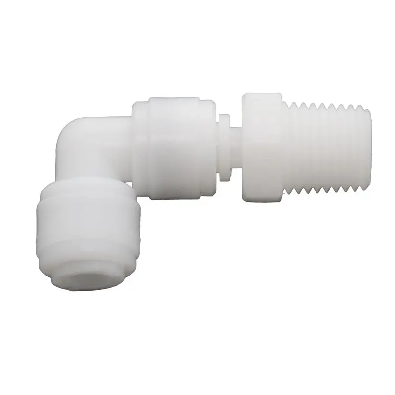 Neofit Acetal Natural White Swivel Elbow: 8Mm Tube To 1/8" Bspp Thread 1
