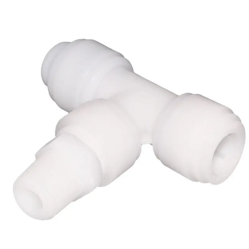 Neofit Acetal Natural White Swivel Tee Fitting: 4Mm (5/32") × 1/8" Bspp 1