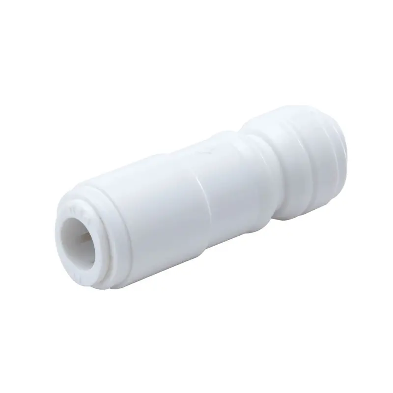 Neofit Acetal White 3/8" Tube Single-Use Check Valve 1