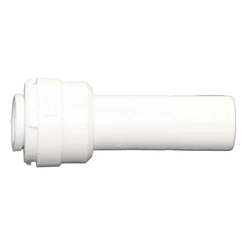 Neofit Polypropylene Natural White Reducer – 1/4" Od To 3/8" Stem 1