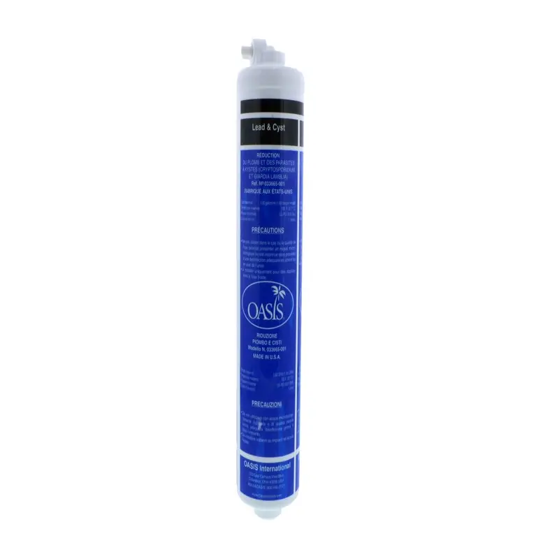 Oasis Quick-Change Lead & Cyst Reduction Filter — Black, Model 033665-001 1