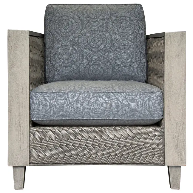 Oc384 Accent Chair And Coordinating Ottoman 1