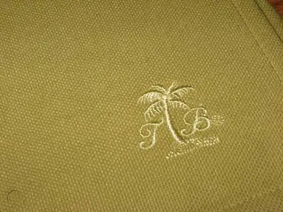Olive Green Linen Cocktail Napkin 1