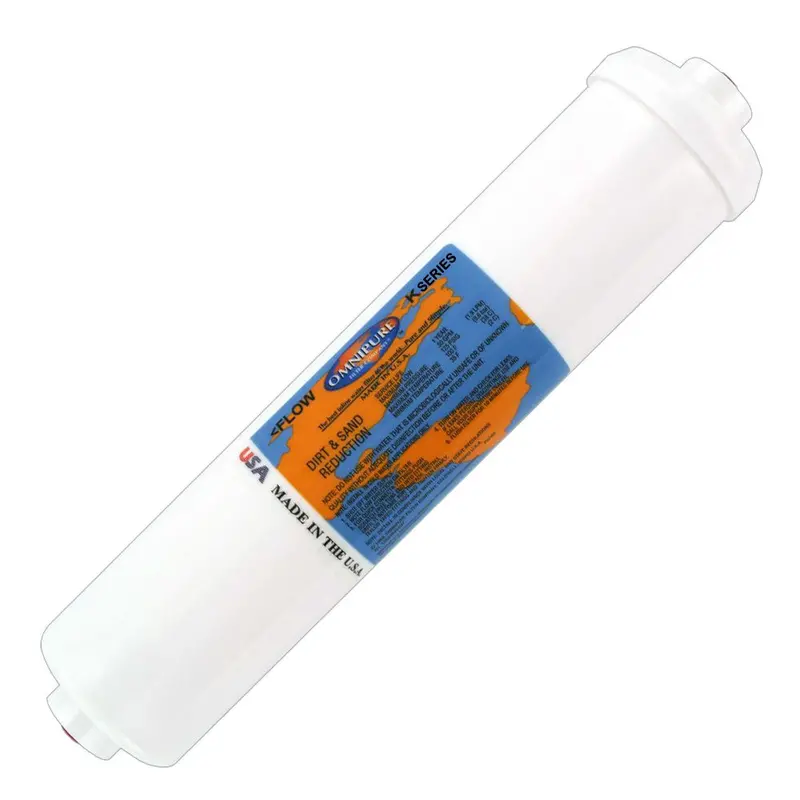 Omnipure K2533-Jj Gac Postfilter – 10" X 2", 1/4" Quick-Connect Fitting 1