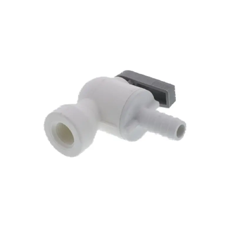 Parker Liquifit Par-Barb Female Elbow Fitting: 3/8" Id Barb To 1/4" Npt Female Thread 2