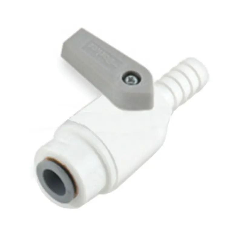 Parker Liquifit Par-Barb Union Connector: 3/8" Id Barb To 3/8" Quick-Connect 1