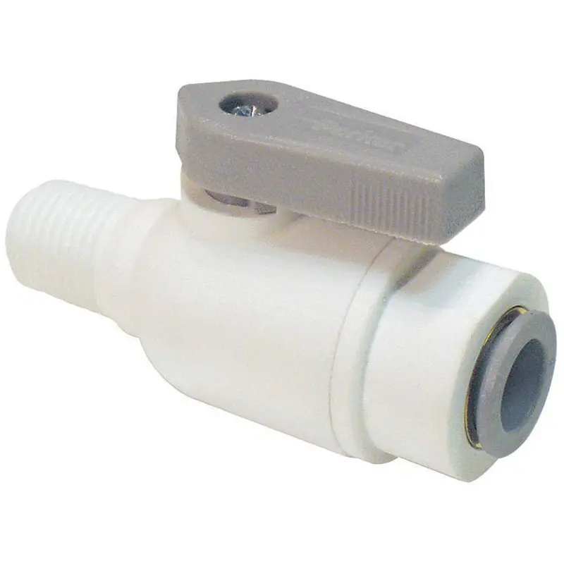 Parker Liquifit Quick-Connect Male Connector — 3/8" Qc To 3/8" Mpt 1