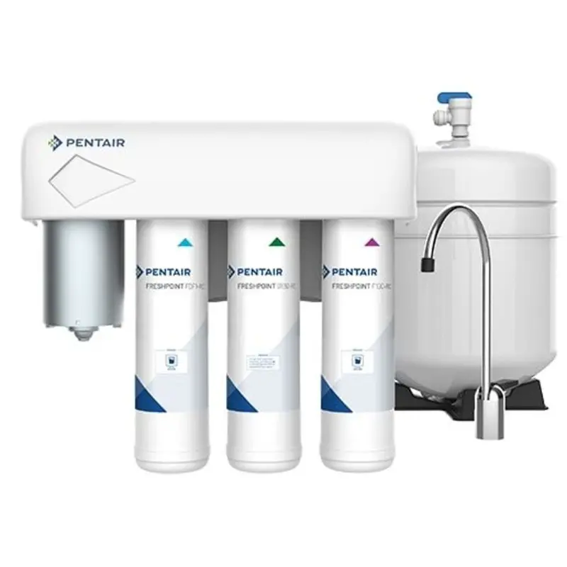 Pentair Freshpoint Pou Ro System – 3-Stage, 50 Gpd With Integrated Booster Pump 1