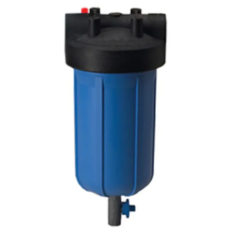 Pentek 10-Inch Big Blue Filter Housing With Pressure Relief & Drain Valve 1