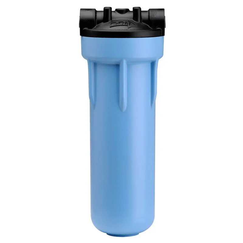 Pentek 10-Inch Slim Line 3G Filter Housing – Black/Blue, Mb Style, 3/8-Inch Ports, No Pr 1