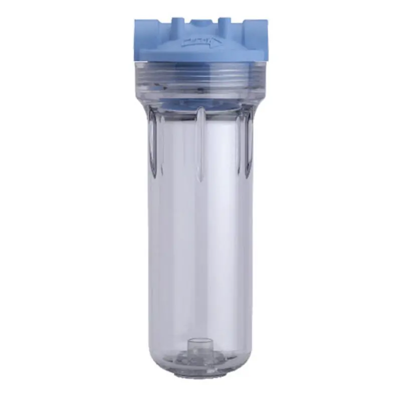 Pentek 10-Inch Slim Line 3G Filter Housing – Blue/Clear, Mb Style, No Pressure Relief 1