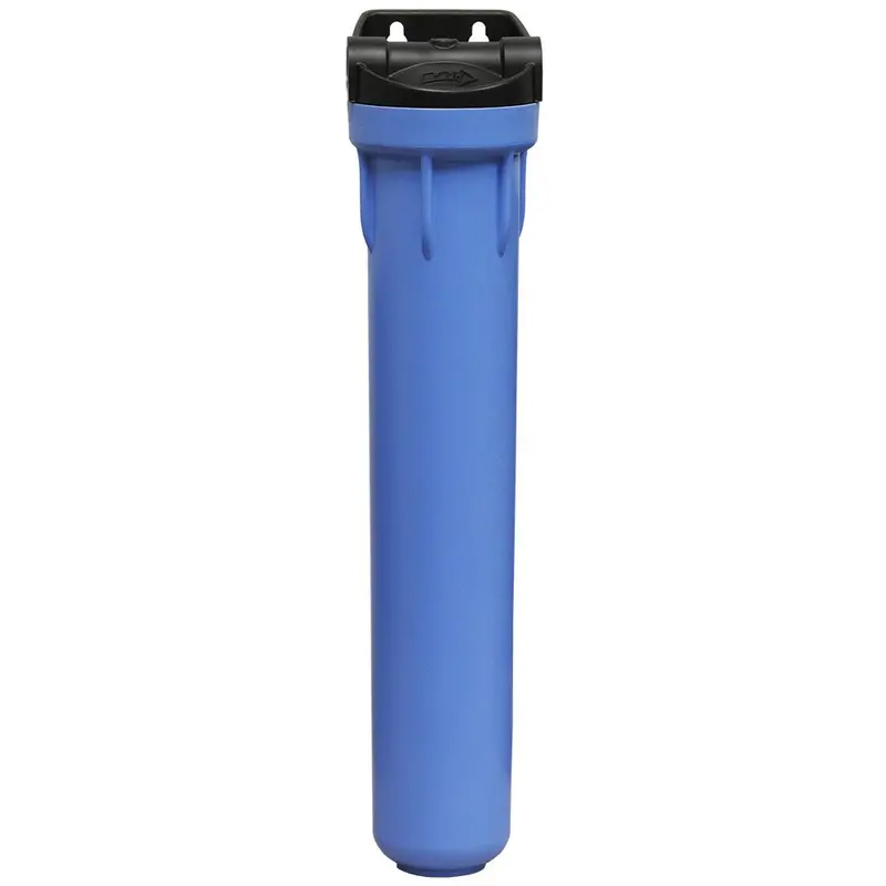 Pentek 150552 20-Inch 3G Black-And-Blue Standard Filter Housing With Pressure Relief – 3/4 Inch Female Pipe Thread 1