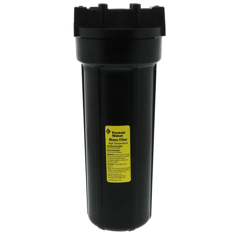 Pentek 158319 Slim-Line 10" High-Temperature Filter Housing – 1/2" Female Pipe Thread 1