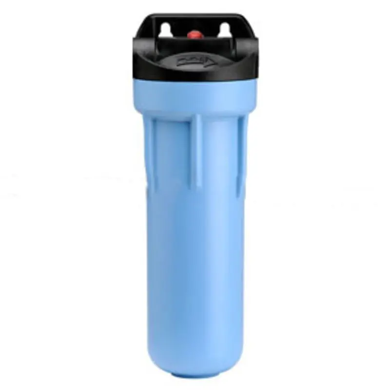 Pentek 158636 Slim-Line Filter Housing – 10 Inch, 1/4 Inch Blue Sump With Pressure Relief 1