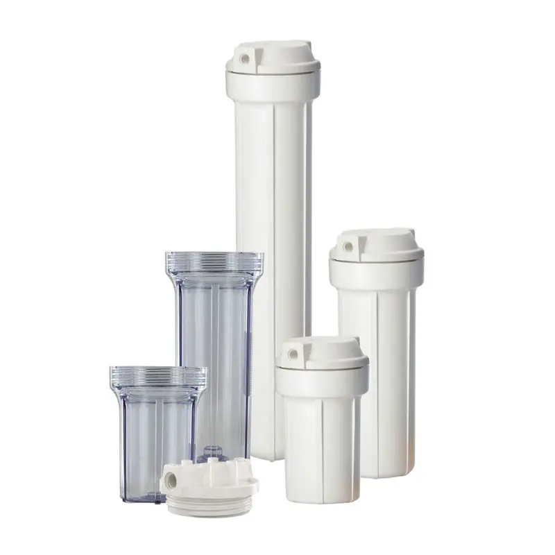 Pentek 158765 #10 Slim-Line Filter Cartridge – White/White, No Pressure Relief 1