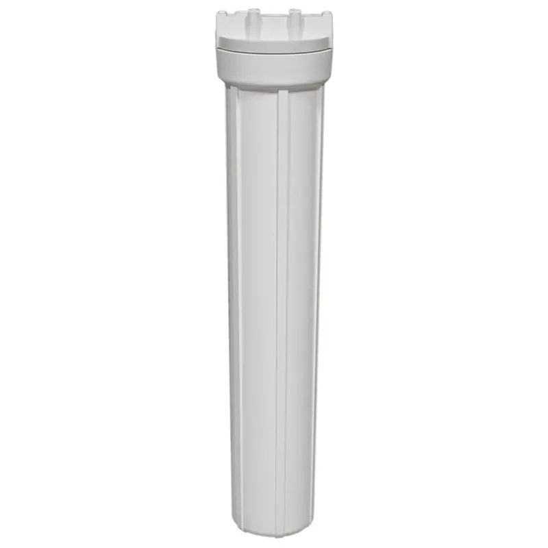 Pentek 20-Inch Slim-Line White Filter Housing – No Pressure Relief Valve 1
