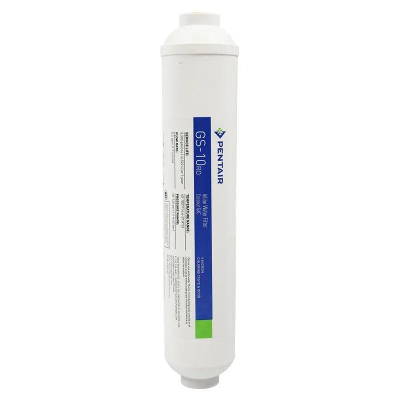 Pentek 255525-43 Inline Activated Carbon Filter Cartridge 1
