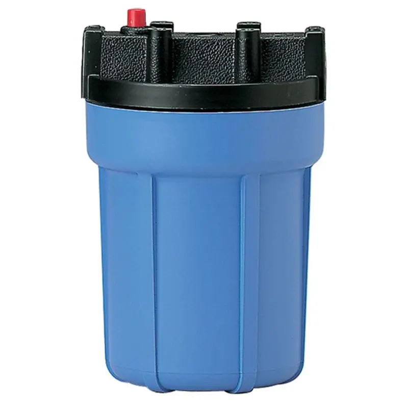 Pentek 5" Slim-Line Filter Housing – Black/Blue Sump With Pressure Relief, 3/8" Fpt 1