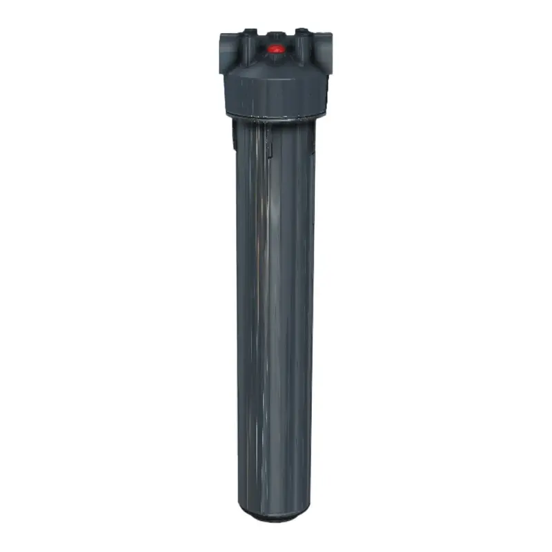 Pentek Dura-Series 20" Standard Filter Housing: 3/4" Fpt, Slate Cap With Pressure Relief 1