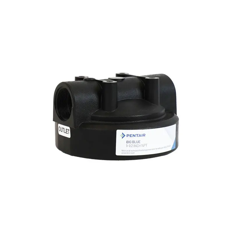 Pentek Pbc Bag Filter Cap – 1/4-Inch Vent, 1-1/2-Inch Female Pipe Thread 1