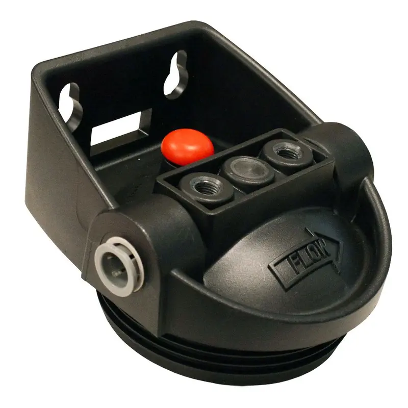 Pentek Qc Meter Mount Black Cap For 3G Slim-Line Filter Housings – 1/2-Inch Quick-Connect With Pressure Relief 1