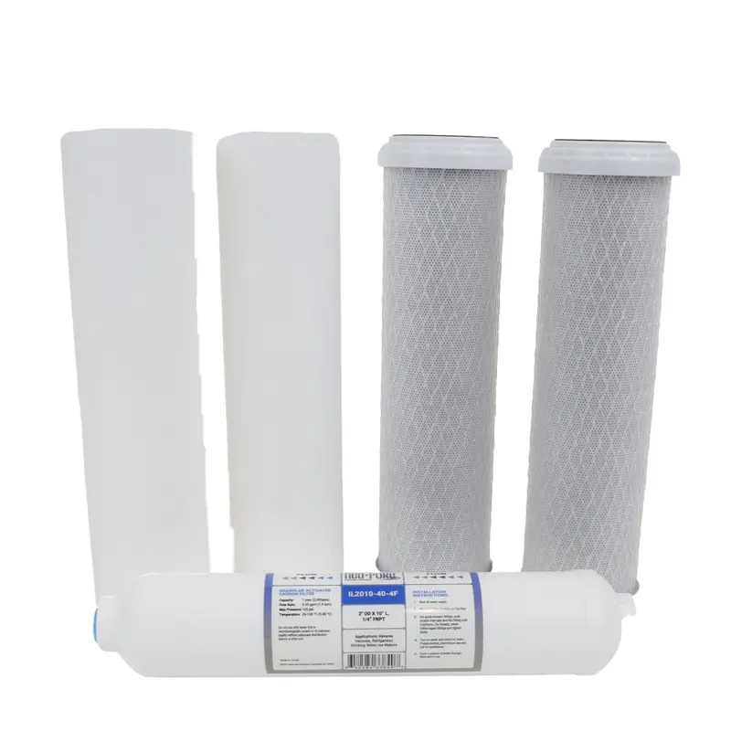 Pentek Ro-2500 & Ro-2550 Replacement Filter Kit – Prefilter + Postfilter For Vertex Green Machine Pt-4G/Pt-4Gs Systems 1