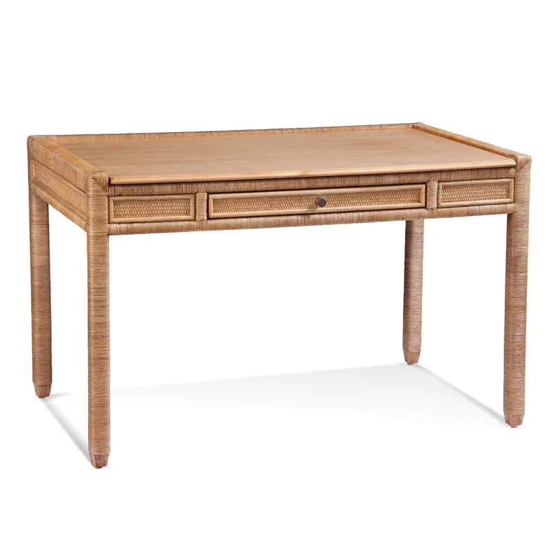 Pine Isle Writing Desk With Clean Modern Lines 1