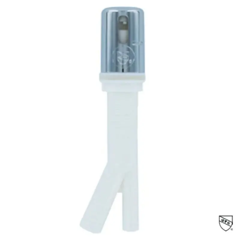 Plastic Dishwasher Air Gap Assembly – Chrome-Plated Cap Included 1
