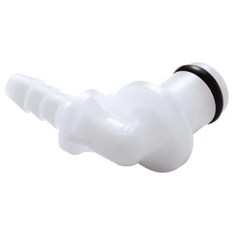 Pmcd2302 Valved 90° Hose Barb Elbow Insert – 1/8" Id Barb 1