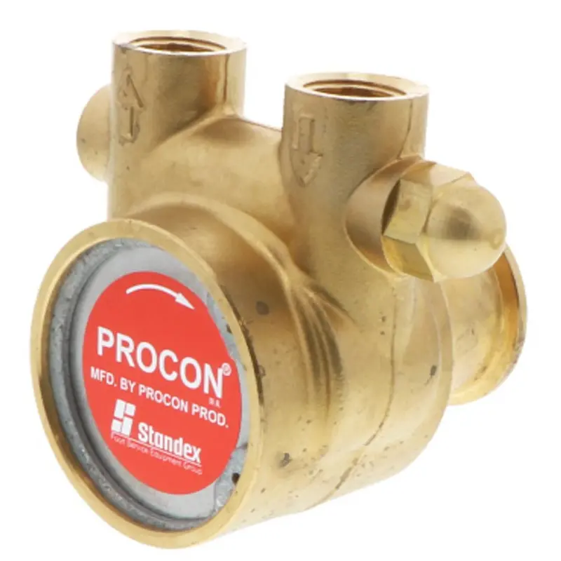 Procon Nsf-Certified Brass Pressure Pump – 240 Gph, 1/2" Npt, 170 Psi Prv With 1143 Bronze Clamp-On Coupling 1
