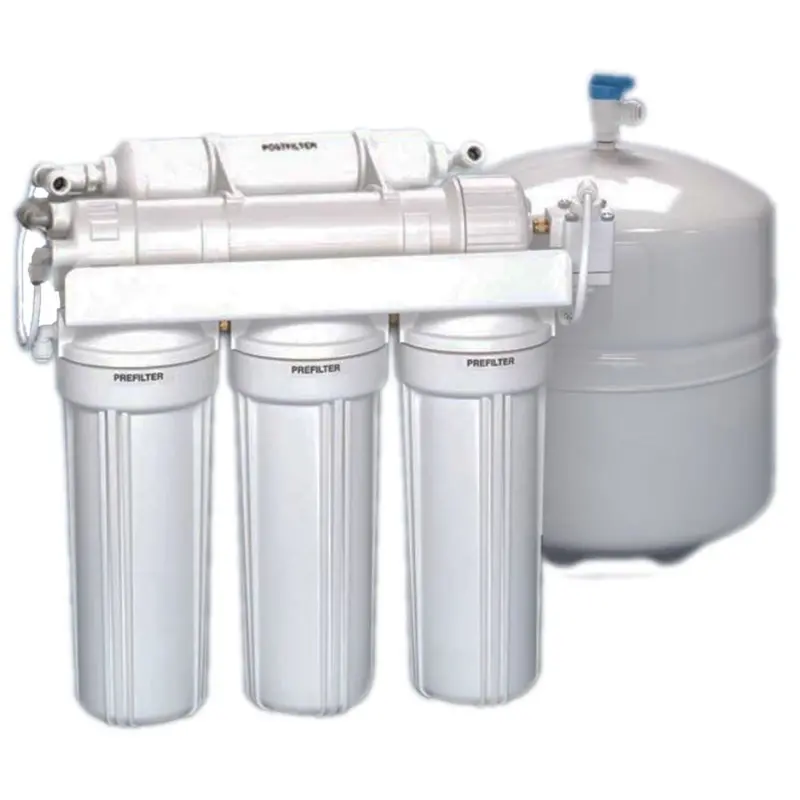 Puroline 5-Stage 150 Gpd Reverse Osmosis System With Built-In Booster Pump 1
