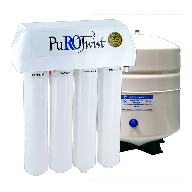 Purotwist 4000 Advanced 4-Stage Reverse Osmosis Drinking Water System 1