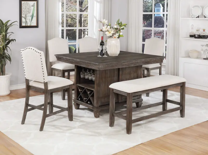 Regent Five-Piece Counter-Height Dining Set 5