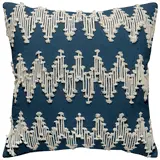 Rizzy Home T11171 Transitional Neutral Throw Pillow 1
