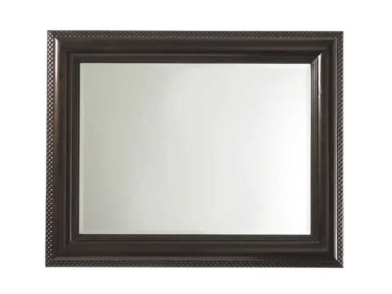 Royal Kahala Landscape Mirror – Horizontal Wall Mirror With Wood Frame 1