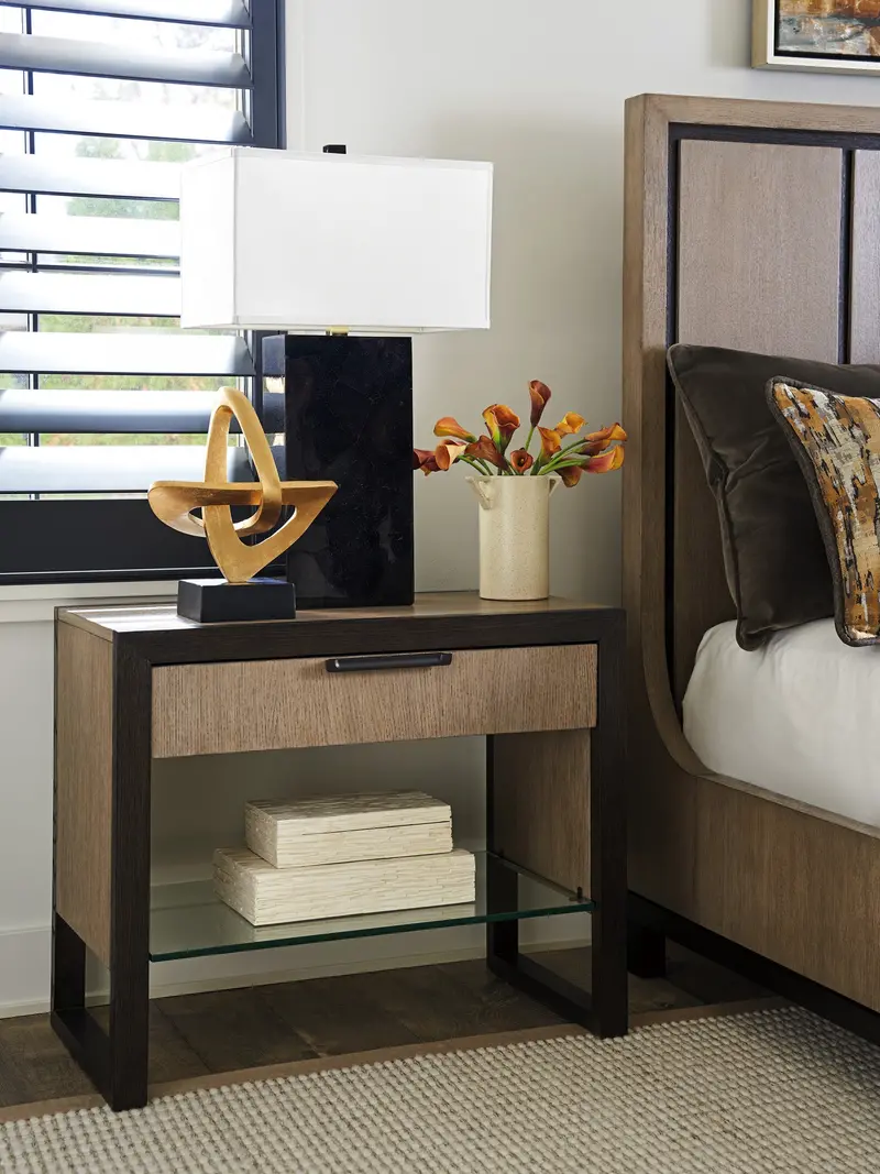 Russo Minimalist Open Nightstand 1