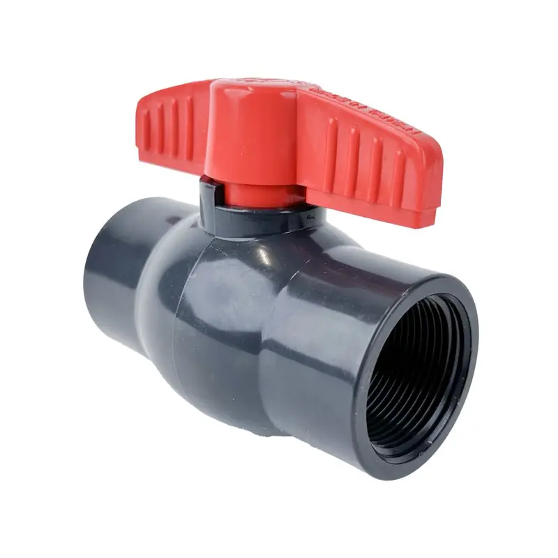 Schedule 80 Pvc Molded Ball Valve – 1-1/2" Female Iron Pipe Size 1