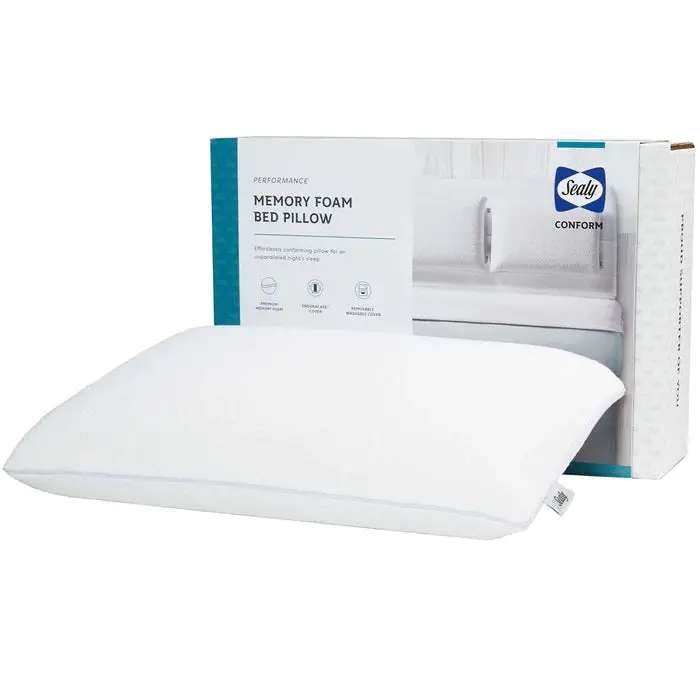 Sealy Conform Memory Foam Queen-Size Pillows – Set Of Two 1