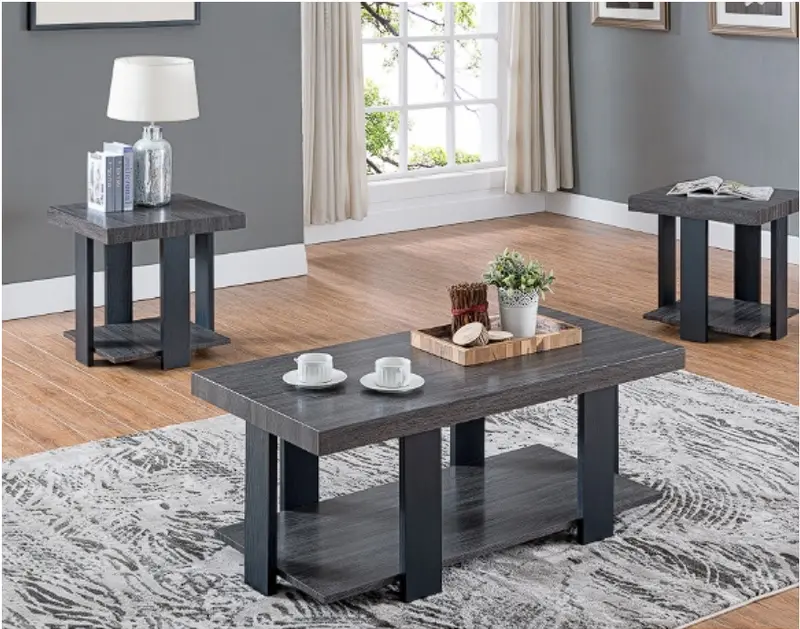 Set Of Three Coastal-Inspired Cocktail Tables 3