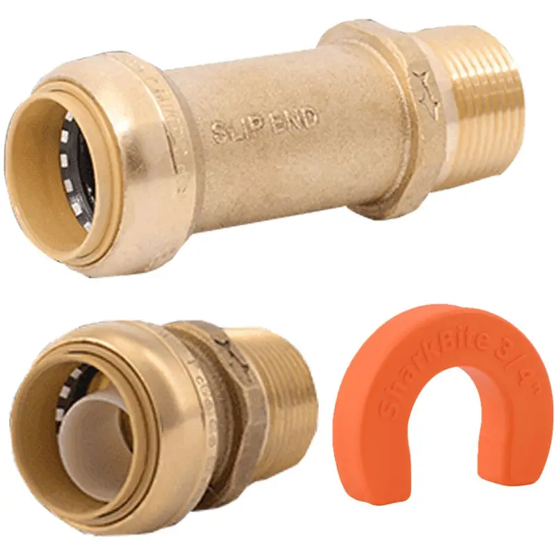 Sharkbite 3/4-Inch Push-To-Connect Water Filter Fitting Kit 1