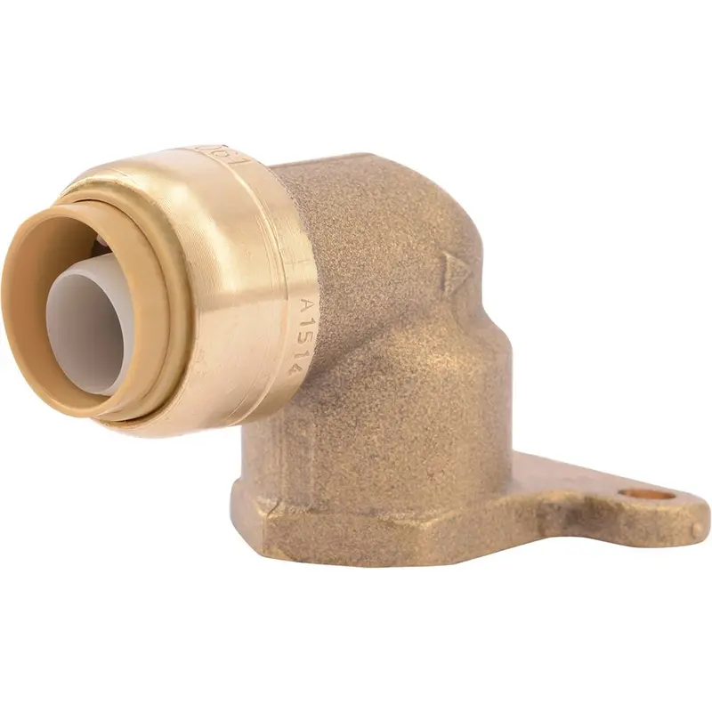 Sharkbite U335Lf Lead-Free Brass 1/2" Hy-Ear Fpt Elbow 1