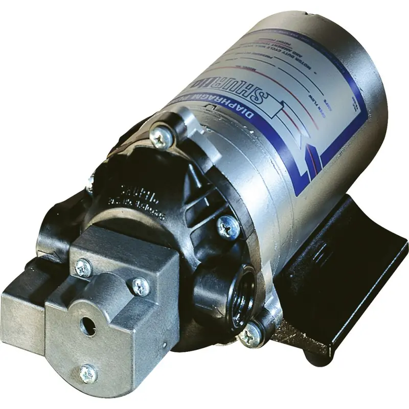 Shurflo 24Vac Delivery Pump – 1.1 Gpm At 45 Psi, 3/8" Female Pipe Thread Ports 1