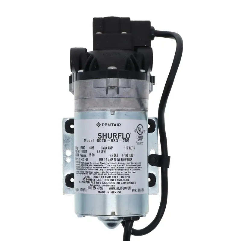 Shurflo 8025-933-289 1.4 Gpm 95 Psi Ac 115V Delivery Pump 1