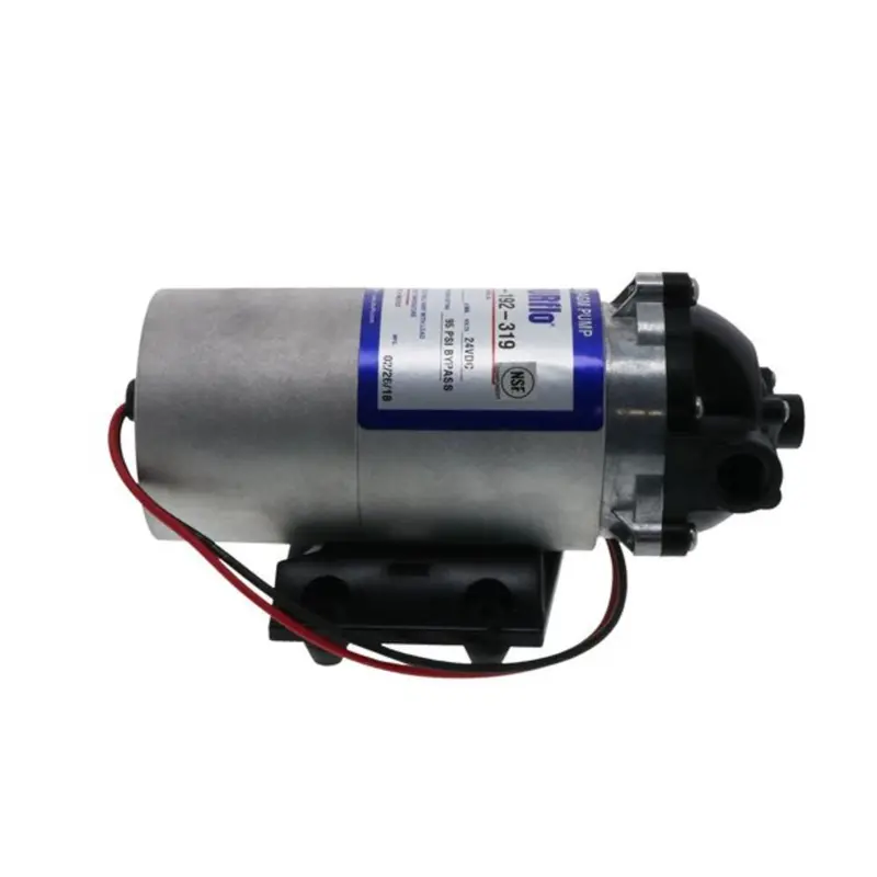 Shurflo 8075-111-319 Ro Booster Pump – 24V Dc, 3/8" Fnpt, 50 Gpd @ 90 Psi 1