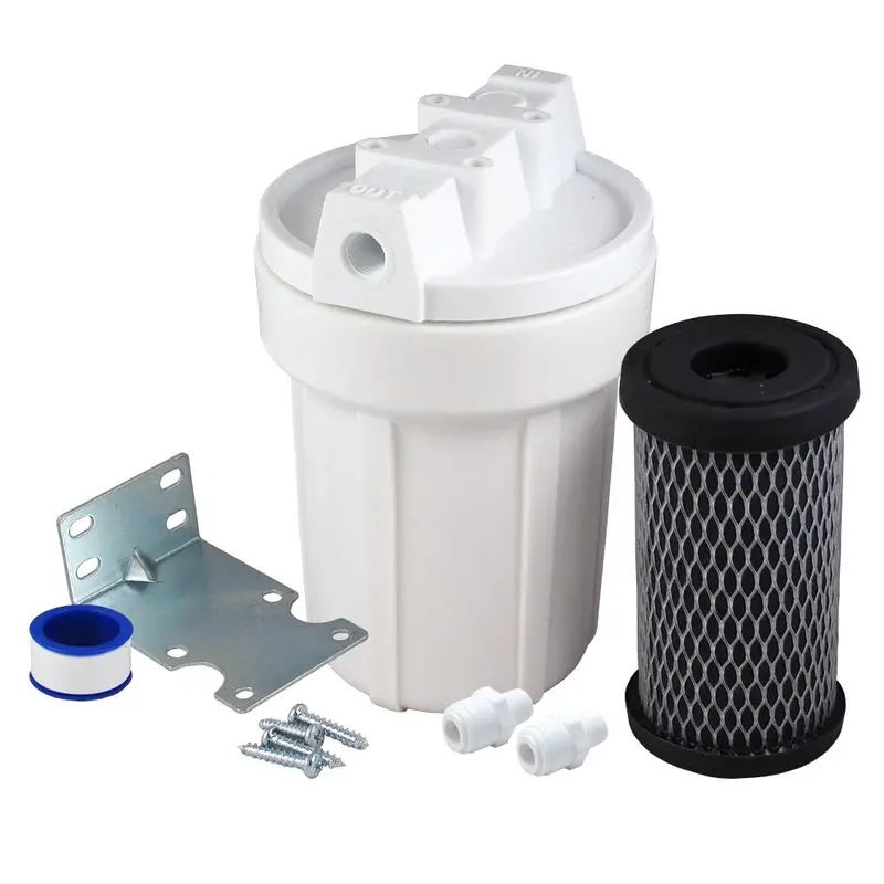 Slim-Line 5" Filter Housing Kit — 3/8" Fittings, Rv/Marine Use With C2 Filter 1