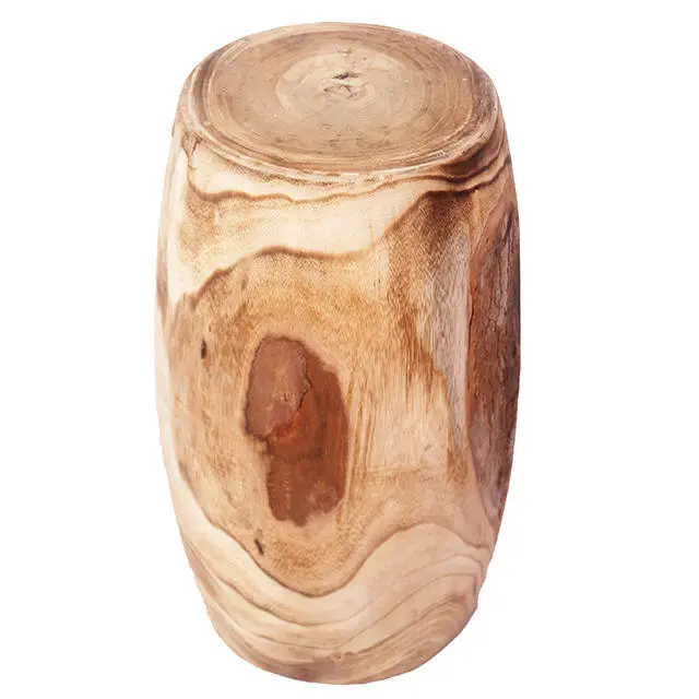 Solid Wooden Stool – Multi-Use Pot Holder Or Compact Seating Option 1