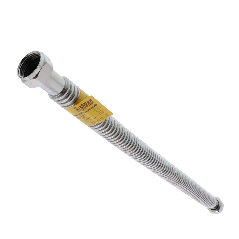 Stainless Steel Flexible Water Hose Connector – 1" Fip X 1" Fip, 24" 1